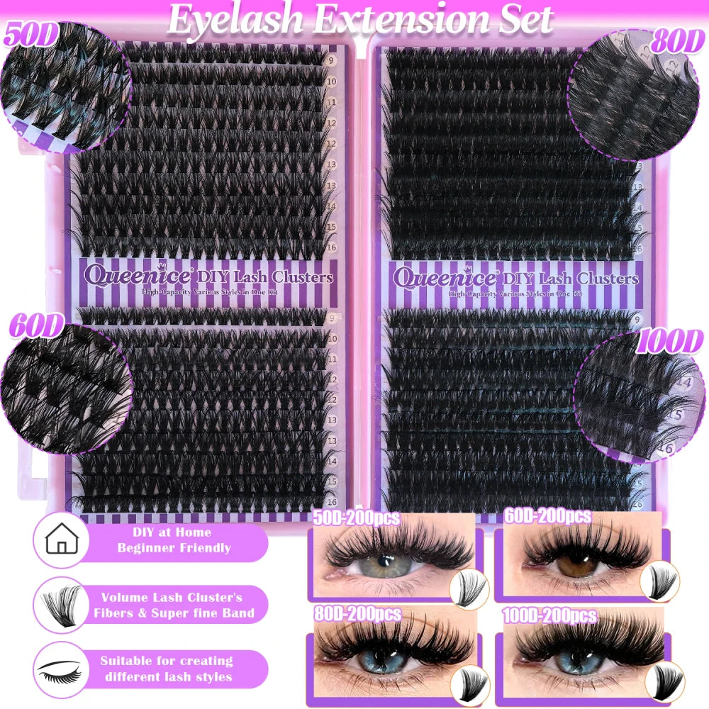Lumé At-Home Lash Clusters