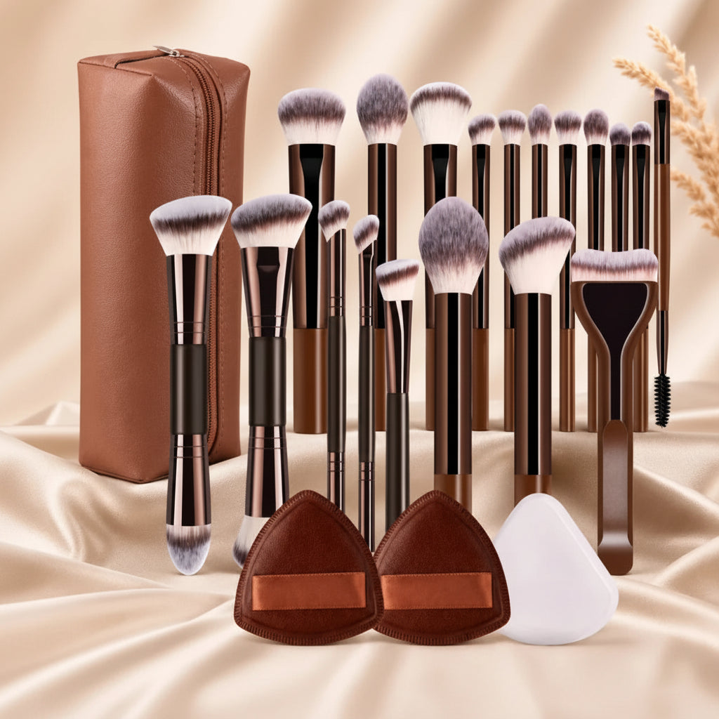 Lumé Luxe Pro Makeup Brush Set
