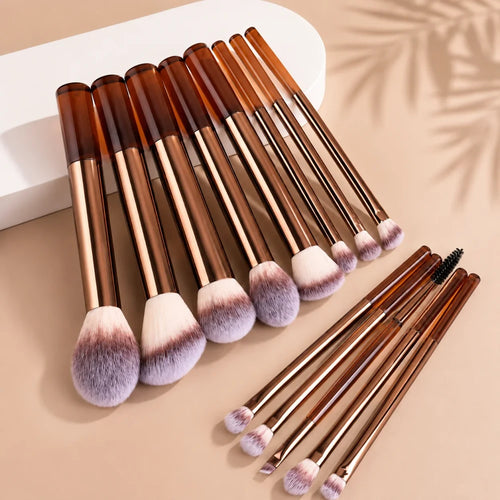 Lumé Luxe Pro Makeup Brush Set