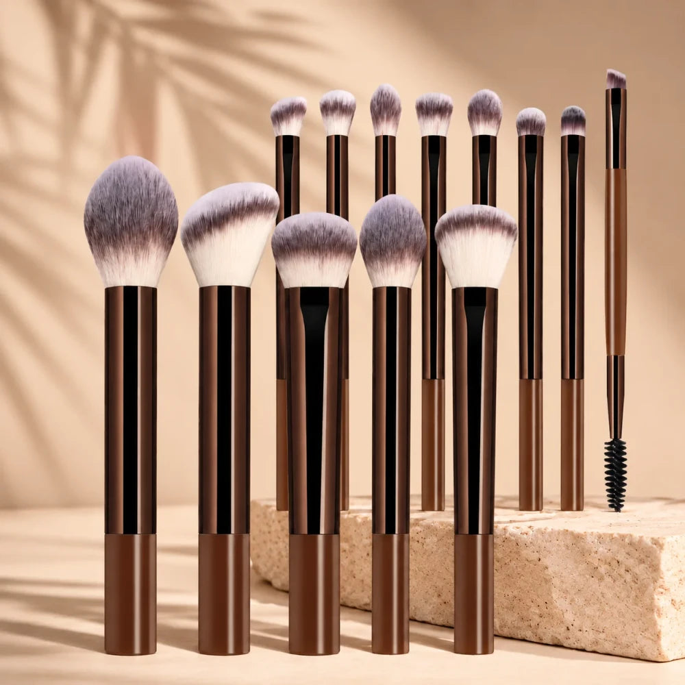 Lumé Luxe Pro Makeup Brush Set